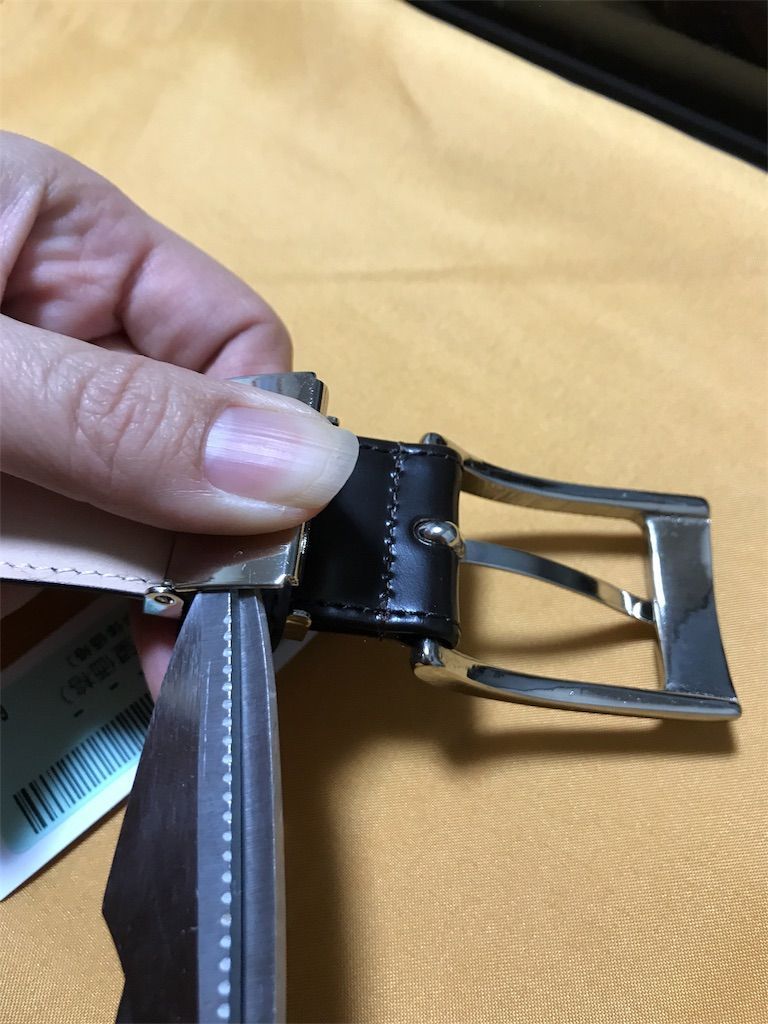 新入社員必見 自分でできるベルトの長さ調節 ママはずぼら ファミリーキャンプを応援するブログ
