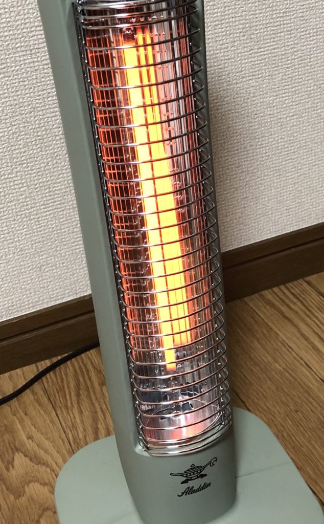 【電気代と消費電力】省エネなのに速暖すぎてビックリ！アラジンの電気ストーブ・遠赤グラファイトヒーターAEH-G406N
