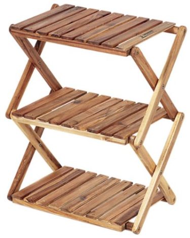 人気のキャンプ用ウッドラック コーナンラックとキャプテンスタッグを比較します ママはずぼら ファミリーキャンプを応援するブログ