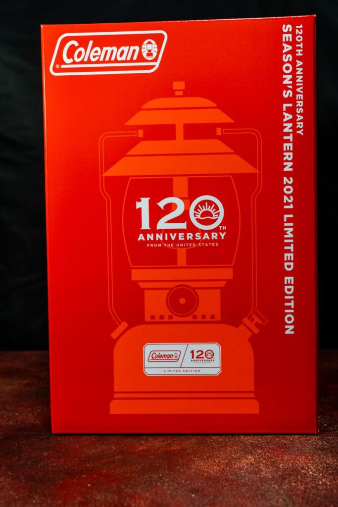 コールマン120周年記念アニバーサリーシーズンズランタンの全貌公開