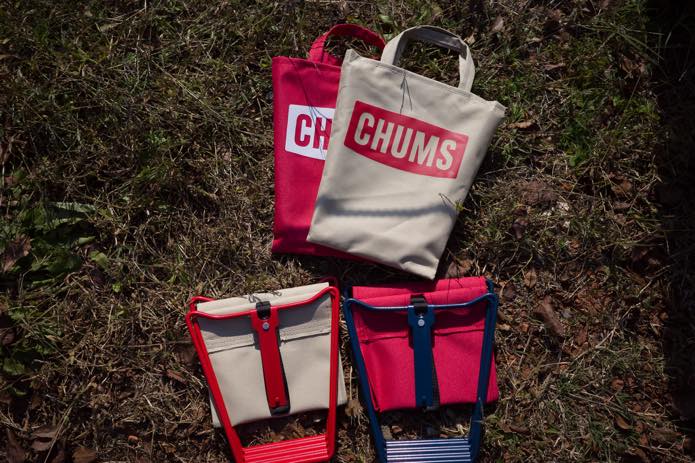 【希少】チャムス　CHUMS　ミニフォーダブルスツール カモ柄&ブラック Mini Foldable Stool/ミニフォーダブルスツール(チェア｜椅子