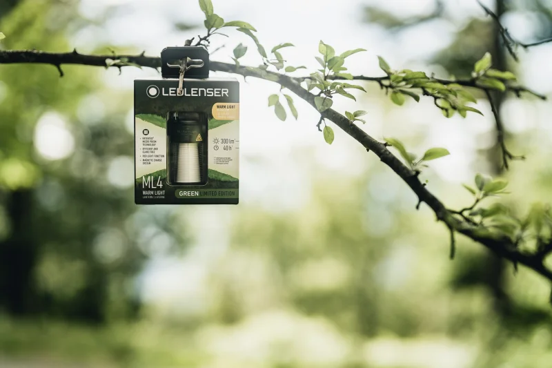 開封レビュー】LEDLENSER ML4 Warm Light Green Limited Edition