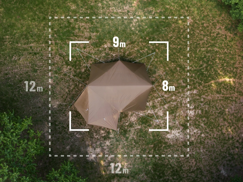 DODからデッドスペースを解消する大型シェルター「ベース